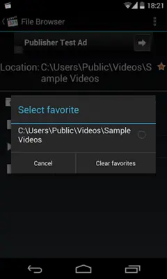 Media Player Classic Remote android App screenshot 11