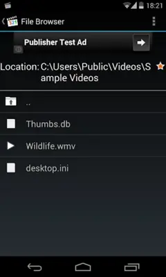 Media Player Classic Remote android App screenshot 12