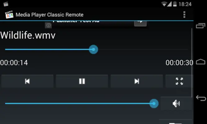 Media Player Classic Remote android App screenshot 14