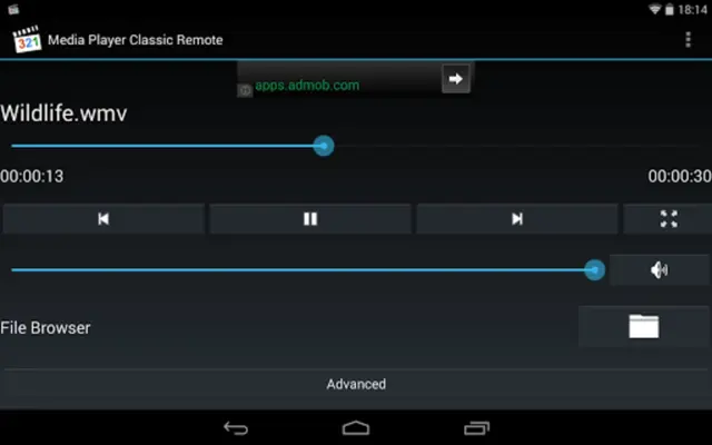 Media Player Classic Remote android App screenshot 6